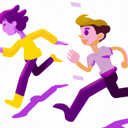 Picture of Chasing, pursuing